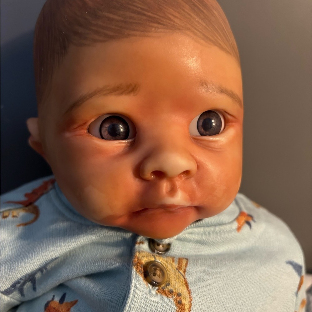 African American Reborn Baby